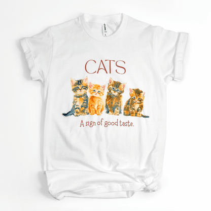 Good Taste Cats Tee