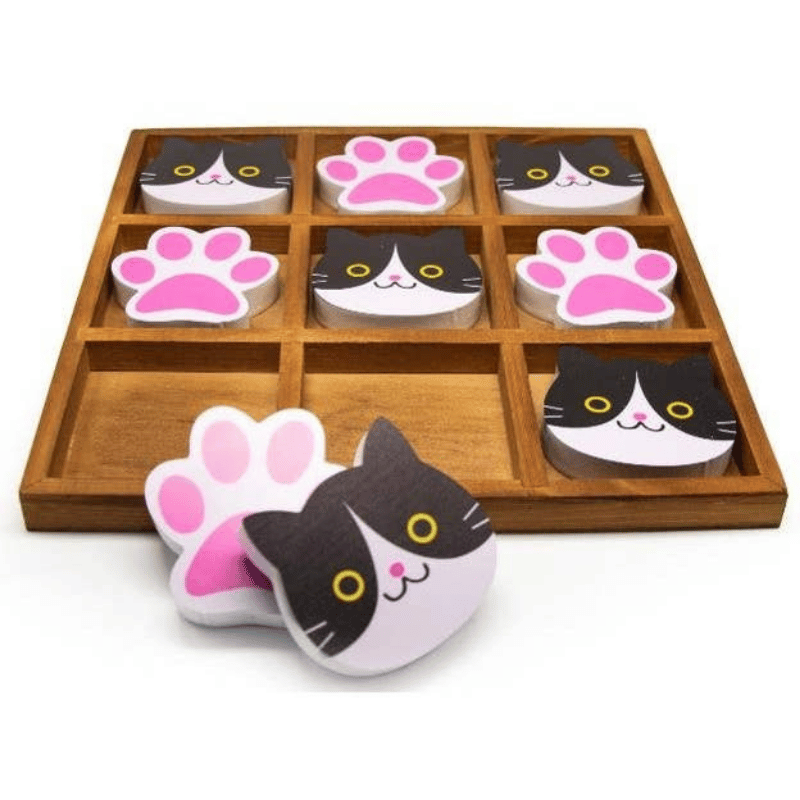 Kitten Tic-Tac-Toe Set