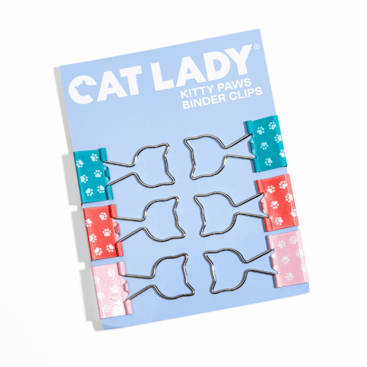 Kitty Paws Binder Clips