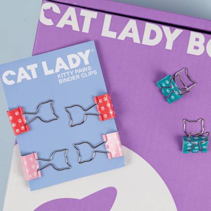 Kitty Paws Binder Clips