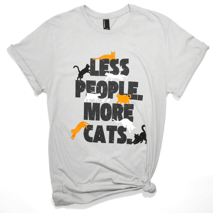 Less People, More Cats Tee