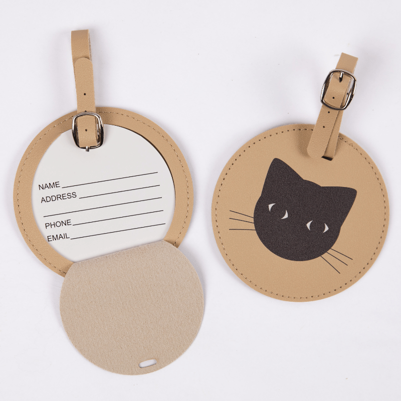 Cat Lady Luggage Tags