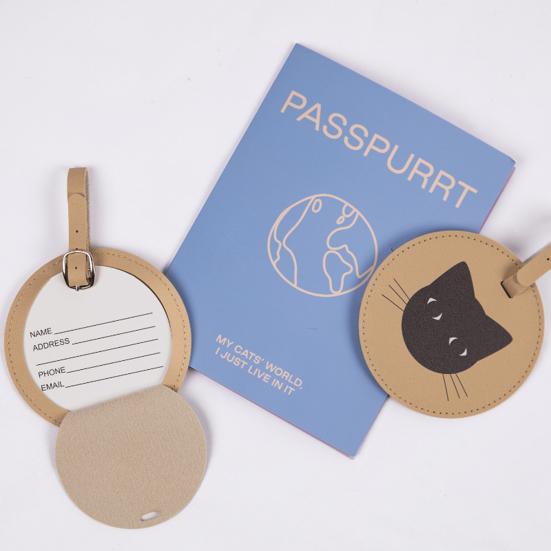 Cat Lady Luggage Tags