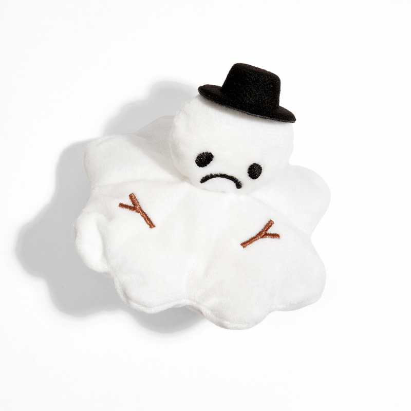 Melty Marvin Snowman Catnip Toy