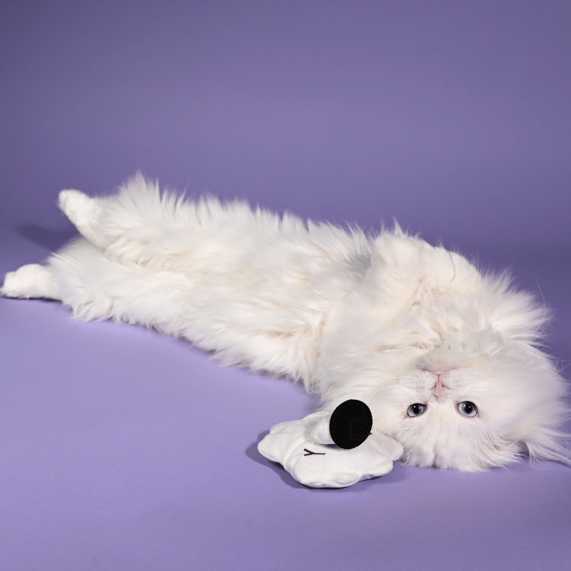 Melty Marvin Snowman Catnip Toy