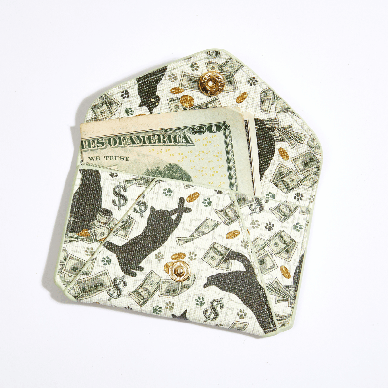 Meow Money Mini Wallet
