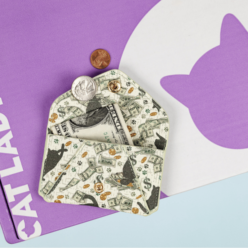 Meow Money Mini Wallet
