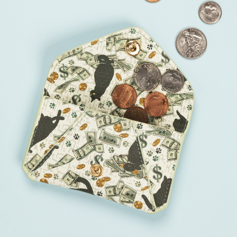 Meow Money Mini Wallet