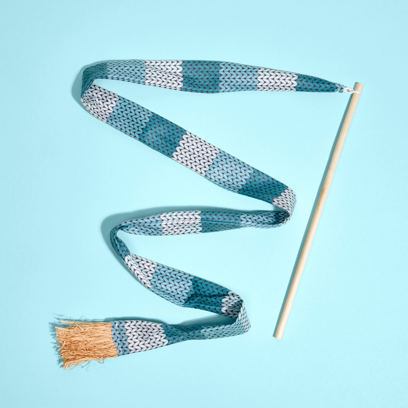 Meowy Muffler Wand Toy