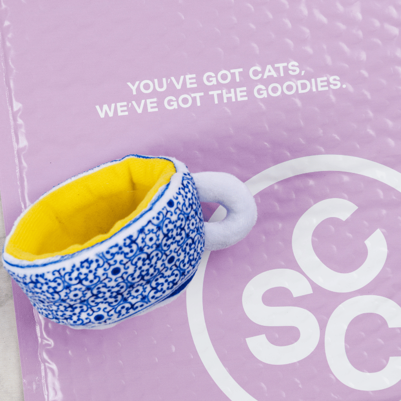 Purrcelain Pouncer Cup