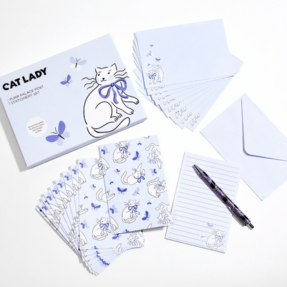 Purr Palace Post Stationery Set