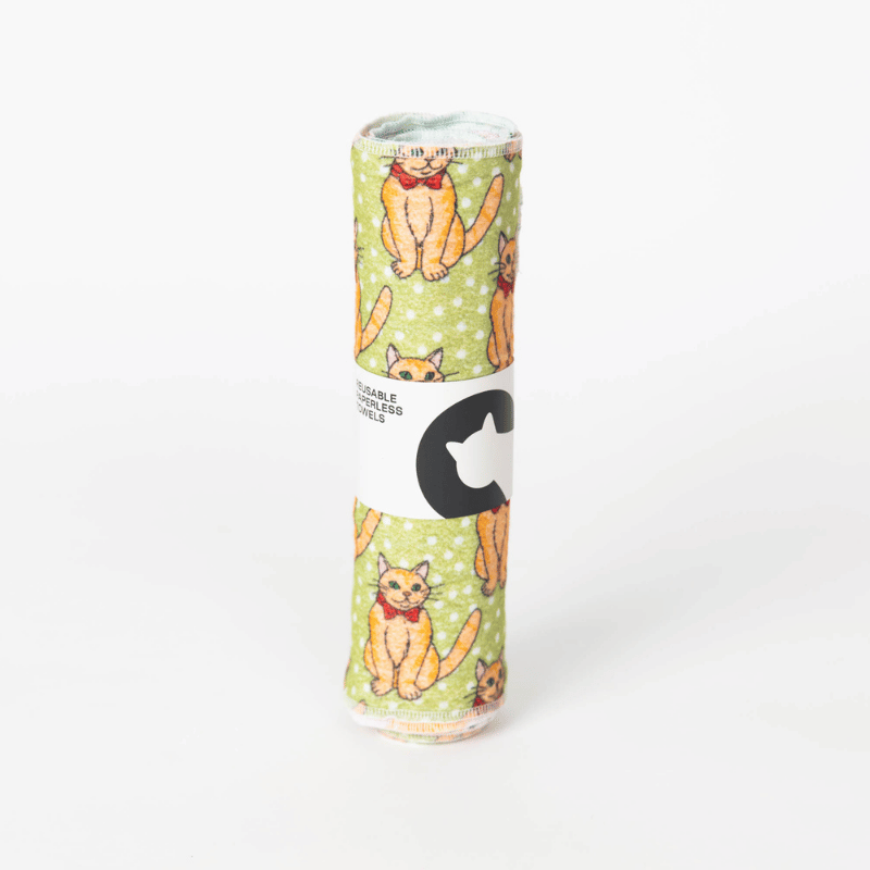 Reusable Cats Paperless Towels