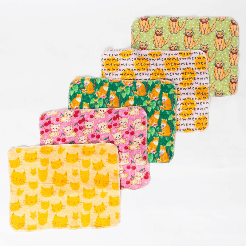 Reusable Cats Paperless Towels