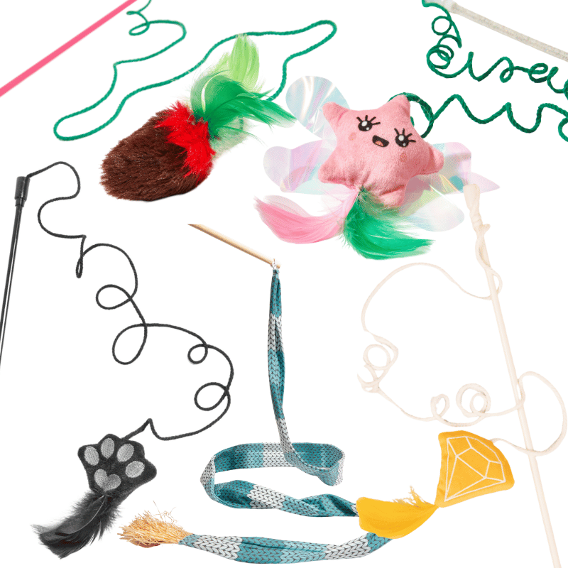 Wand Lovers Cat Toy Bundle