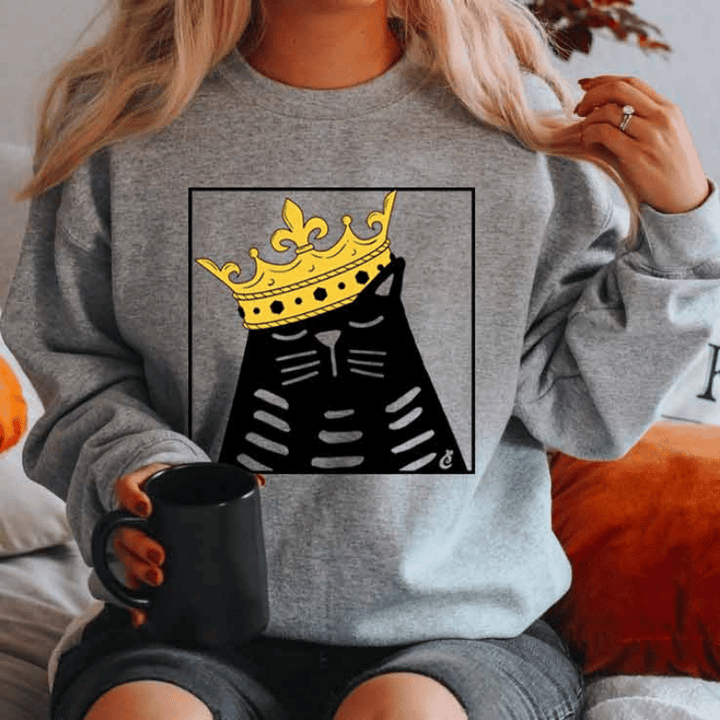 Black Cats Rule Sweatshirt