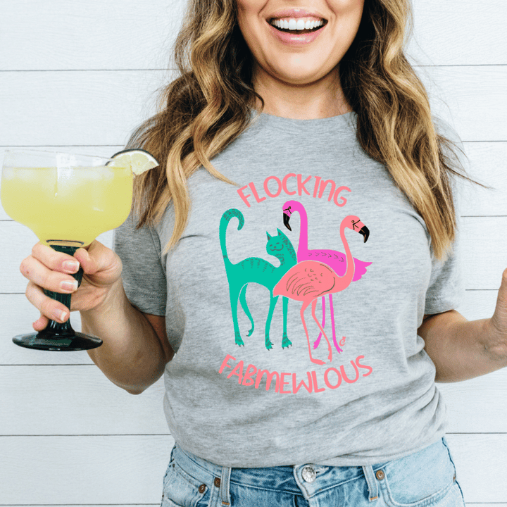 Flocking Fabmewlous Tee