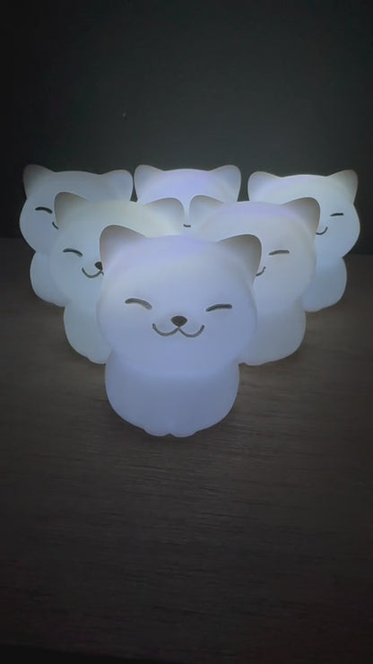 Flickering LED Cats